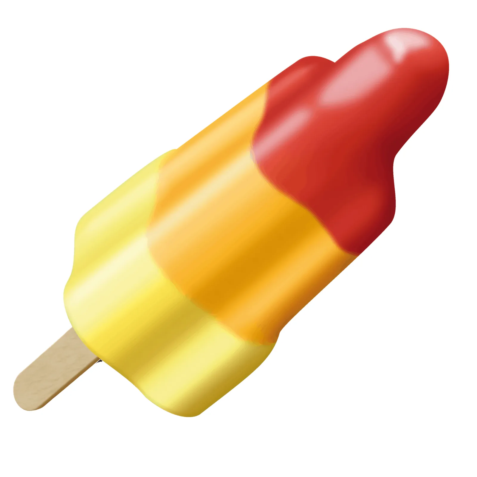 Starship raketijs raketjes voorkant