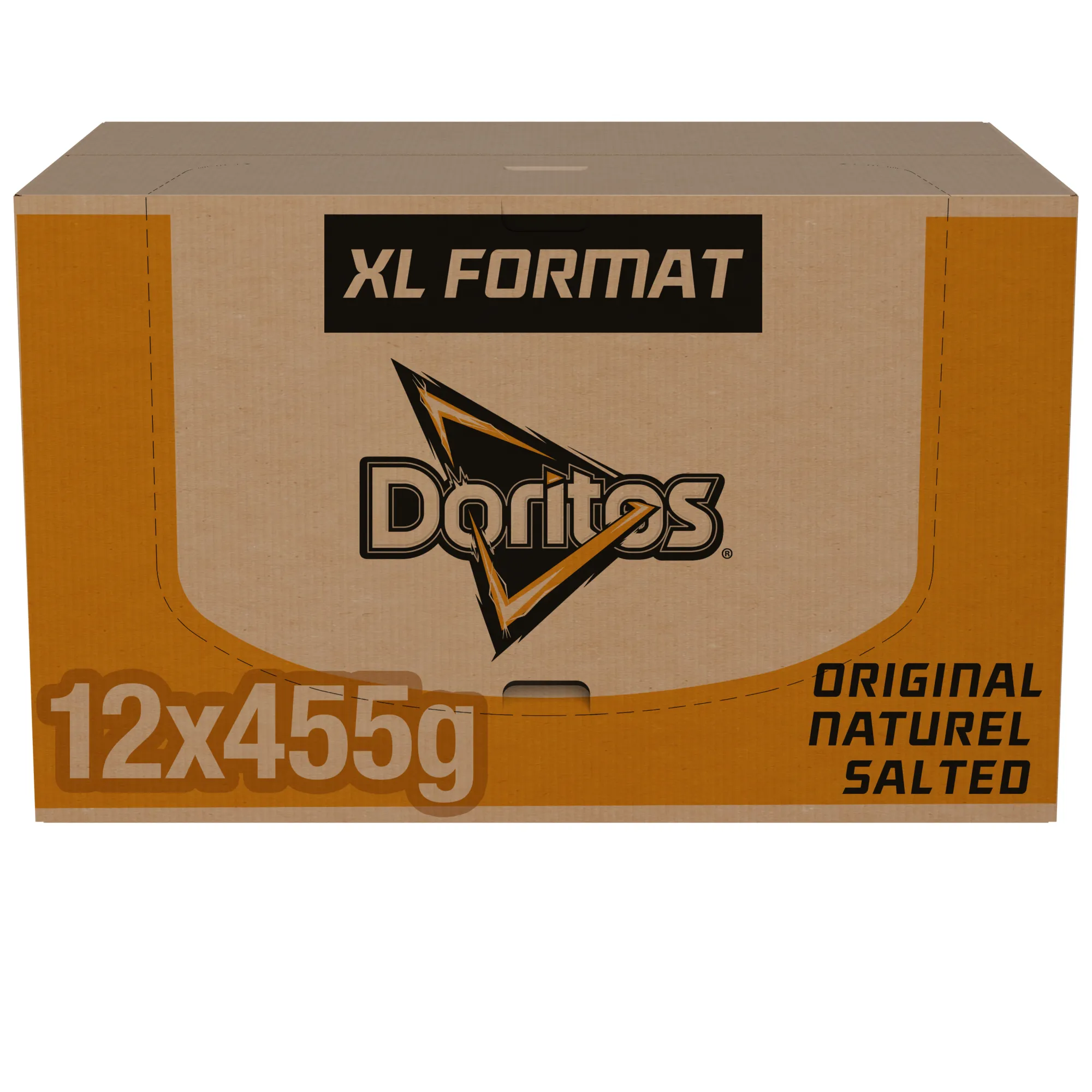 Doritos Naturel Tortilla Chips (12x 455gr) - Afbeelding 2