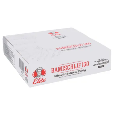 Bamischijf elite doos voorkant