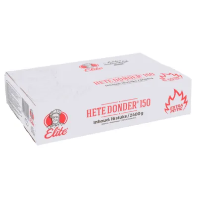 Hete donder elite doos voorkant