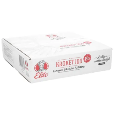 Rundvleeskroketten doos voorkant