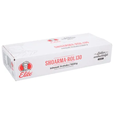 shoarmarol elite doos voorkant