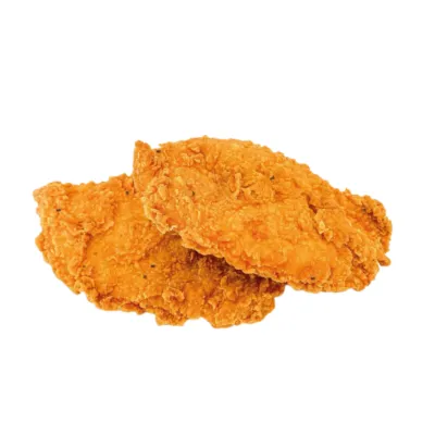 Chicken filetburger crunchy hot spicey voorkant