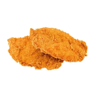 Chicken filetburger crunchy original liggend voorkant