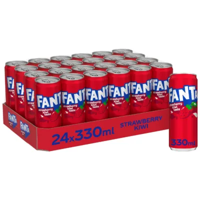 Plateau Fanta fraise kiwi devant