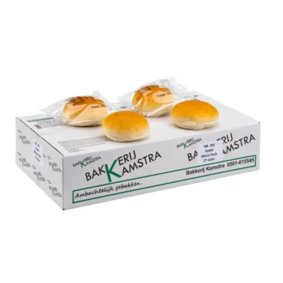 Kamstra kadet wit verpakt doos voorkant