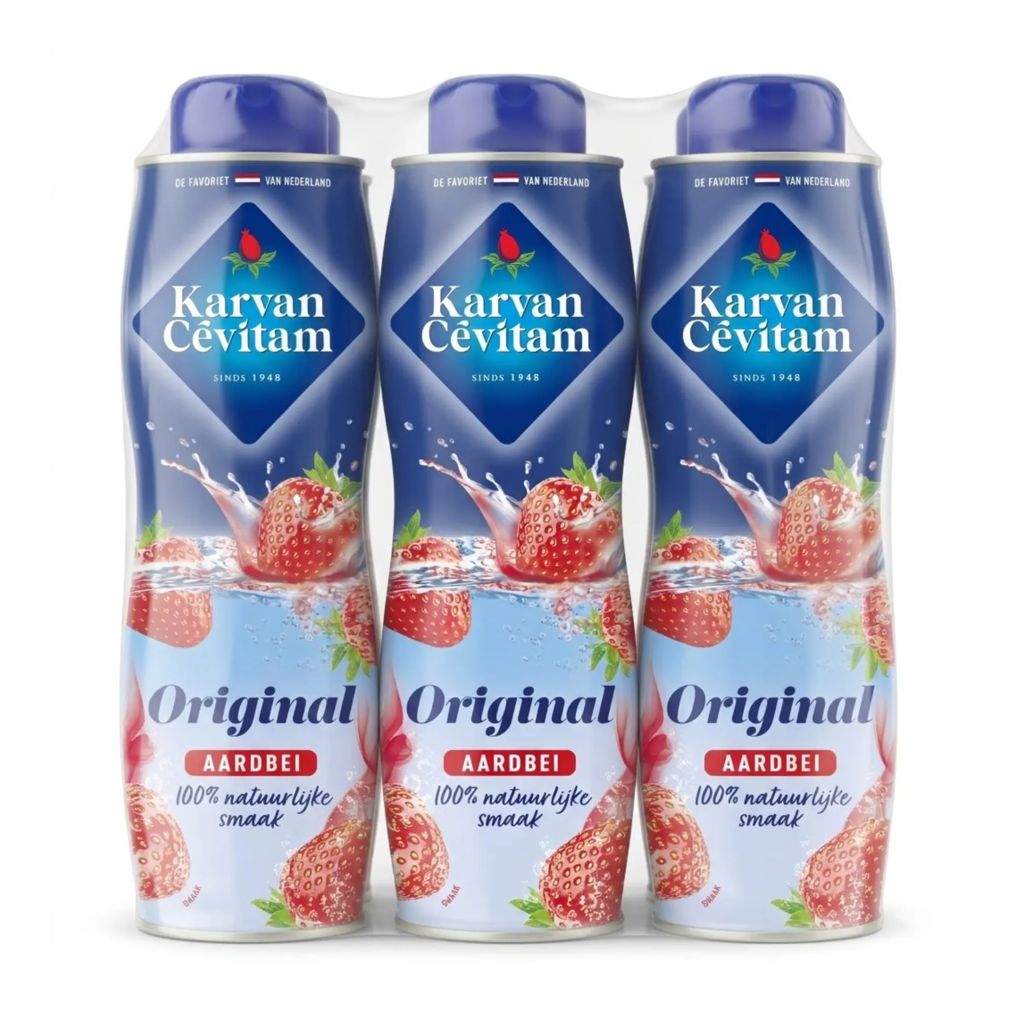 Karvan Cevitam Aardbei (6x 600 ml)
