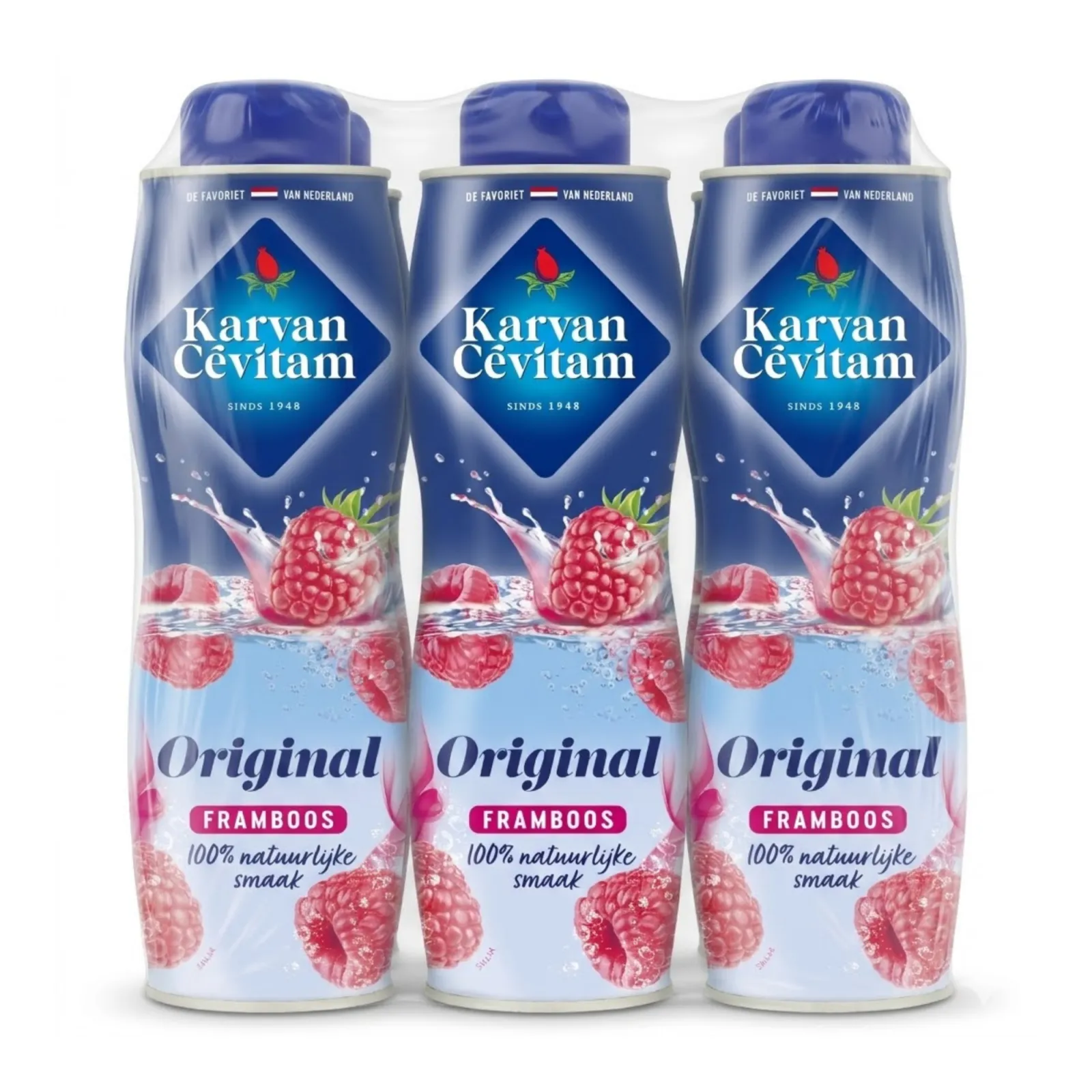 Karvan Cevitam Framboos (6x 600 ml)