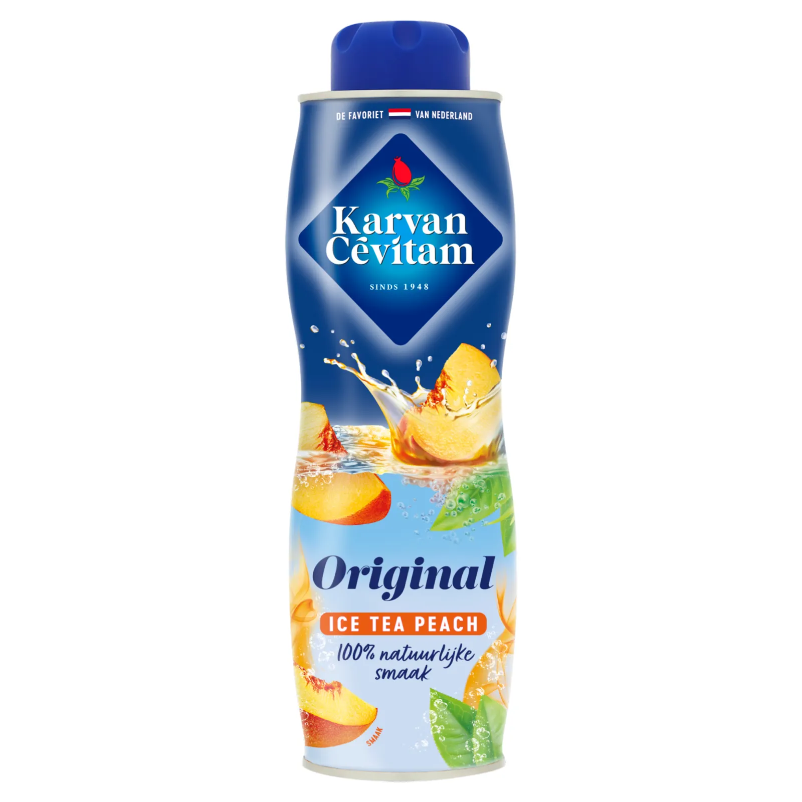 Karvan Cevitam Combi verpakking Aardbei, Bosvruchten en Ice tea Perzik (6x 600ml)