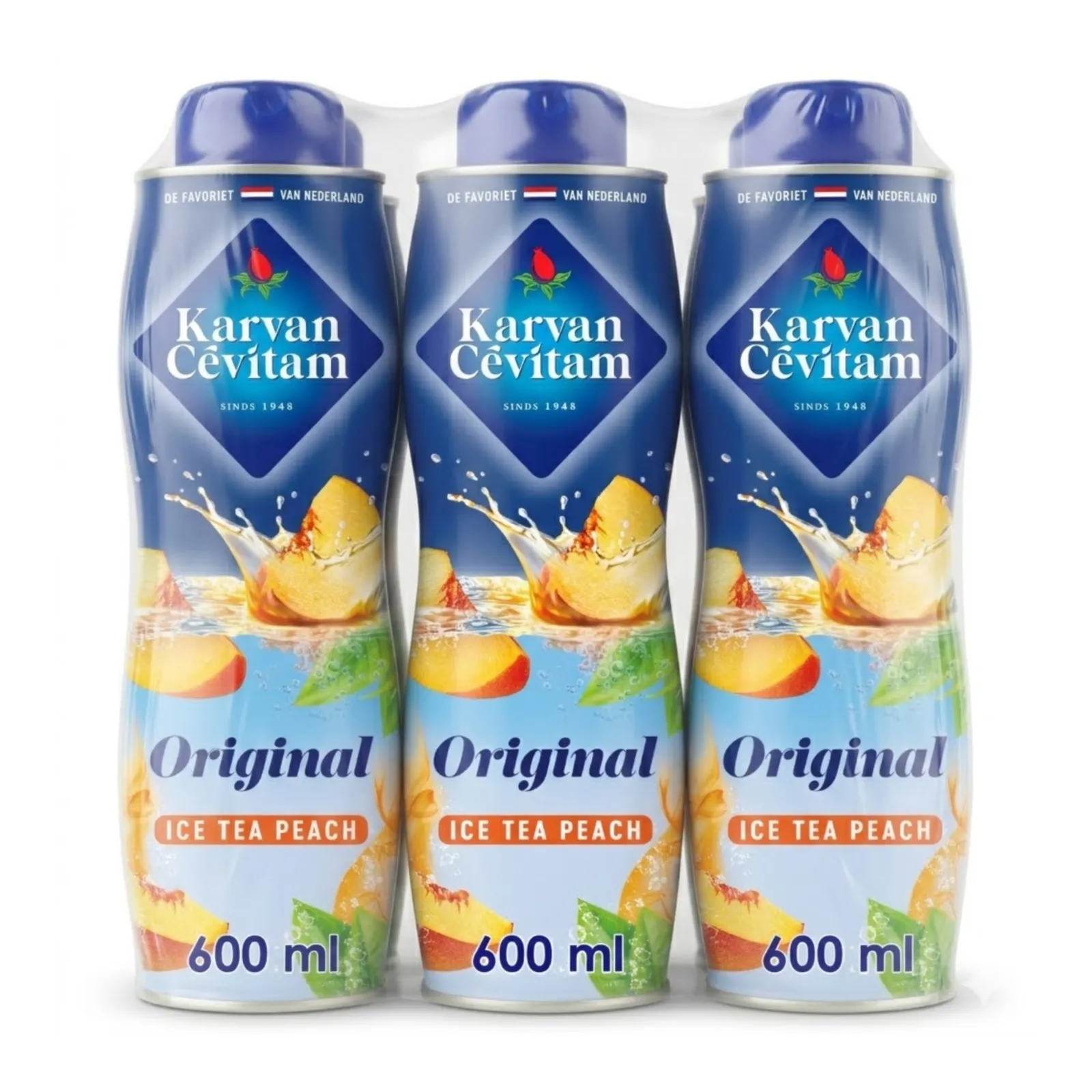 Karvan Cevitam Ice Tea Perzik (6x 600 ml)