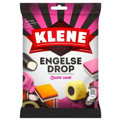 zakje engelse drop staand voorkant