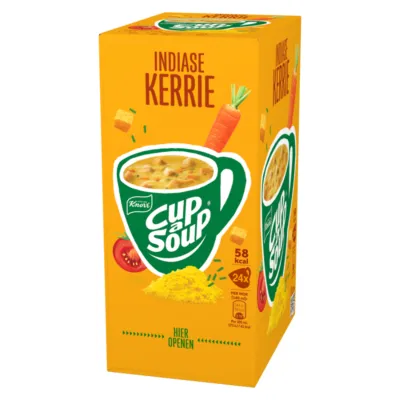 Knorr cup a soup indiase kerrie rechterkant