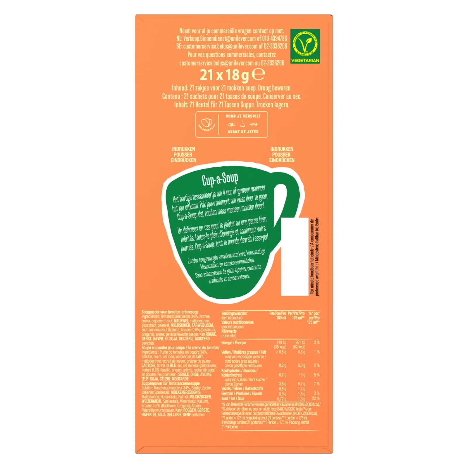 doos soep knorr achterkant