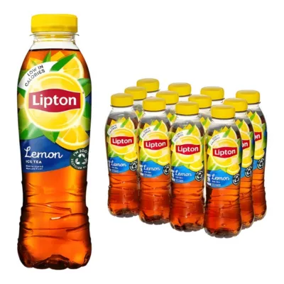 Lipton ice tea lemon koolzuurvrij pet (12x 50cl)