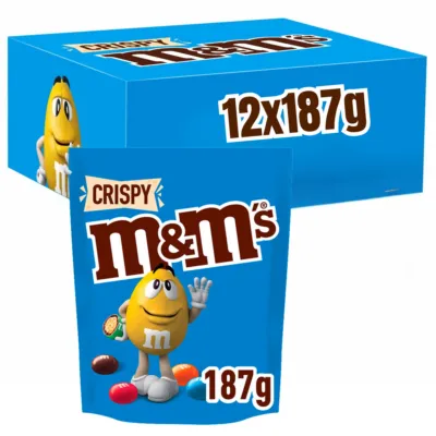 M&M’s Crispy Zak (12x 187gr)