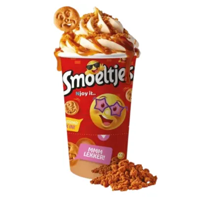 Ijsbeker smoeltjes verrassingsbeker