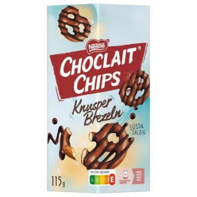 Nestle chocolade chips doosje voorkant