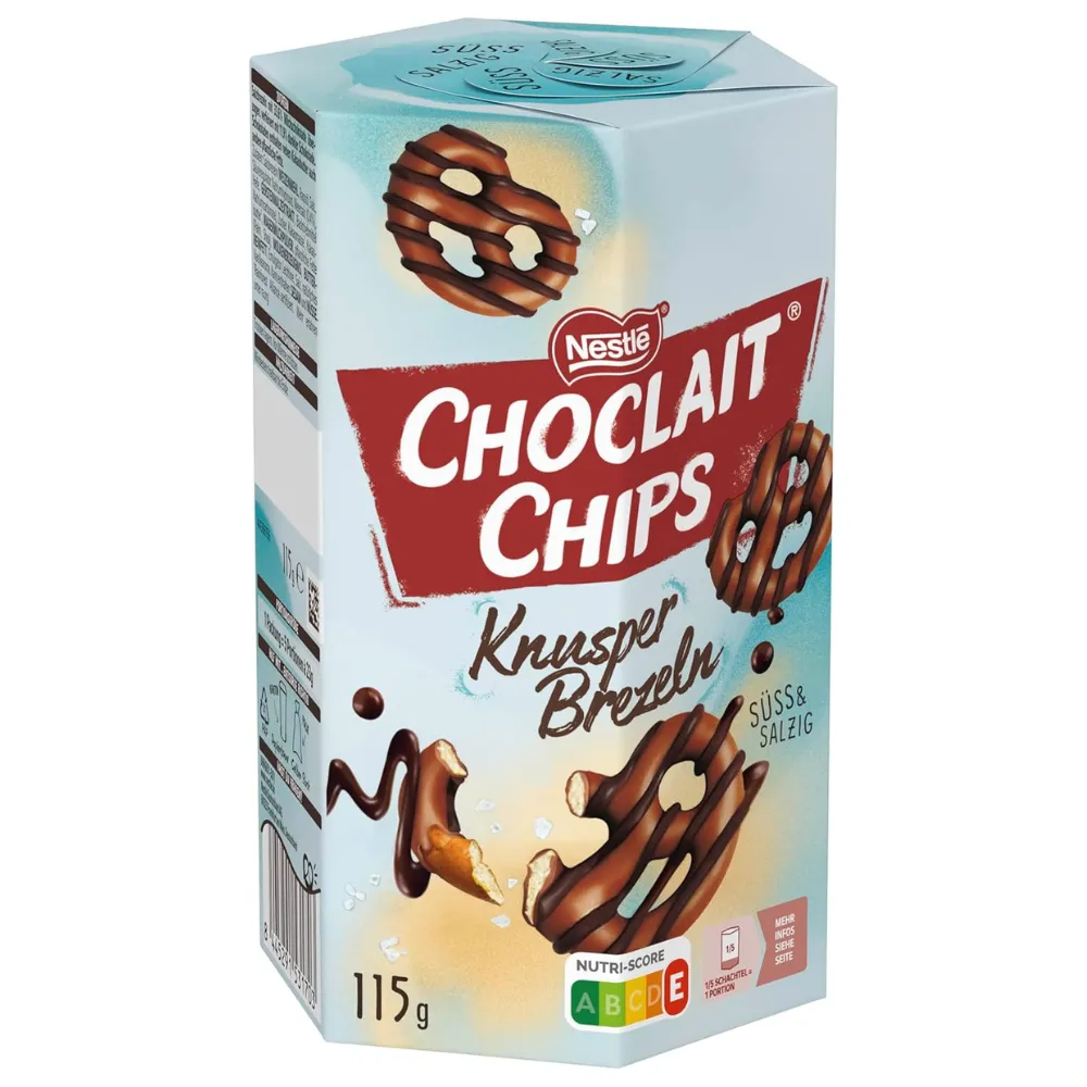 Nestle chocolade chips Knusperbretzeln