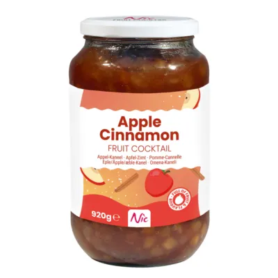 Nic appel kaneel fruitcocktail pot (920 gram)