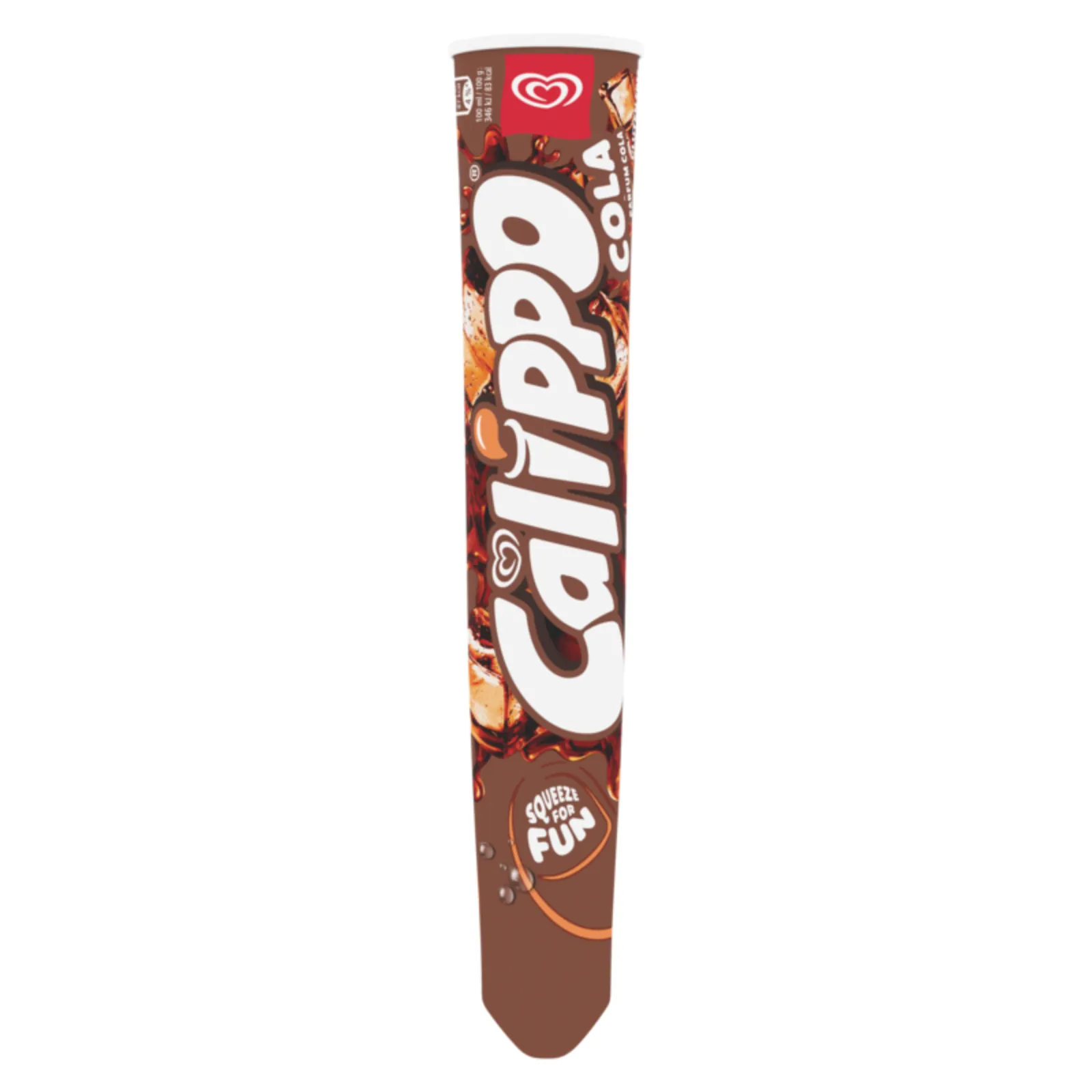 Calippo cola OLA ijsje voorkant
