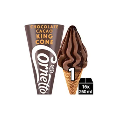 Chocolade OLA cornetto ijsje