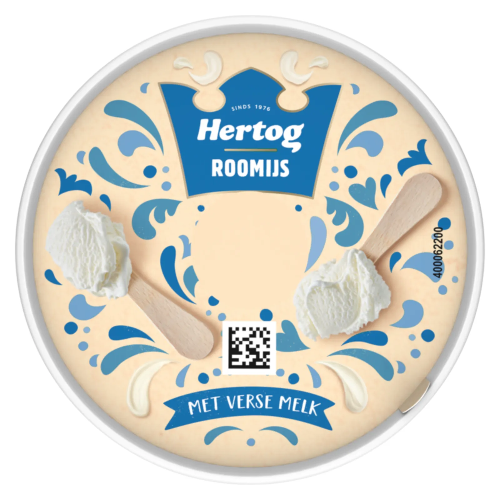 Ola roomijs Hertog beker bakjes bovenkant