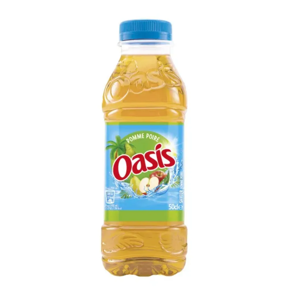Oasis appel peer petfles voorkant