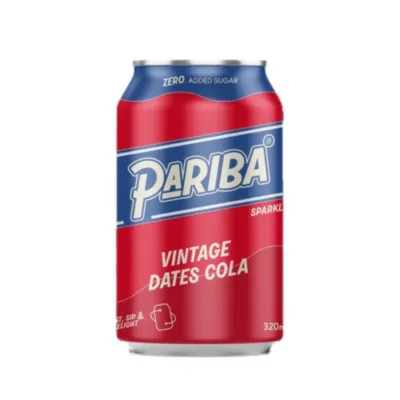 Pariba cola blikjes voorkant