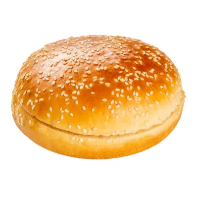 hamburger broodjes sesamzaad voorkant