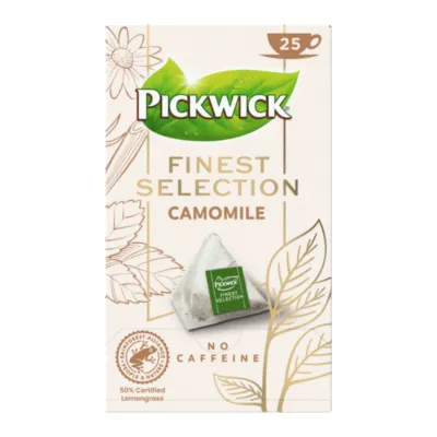 Pickwick Finest Selection kamille thee voorkant