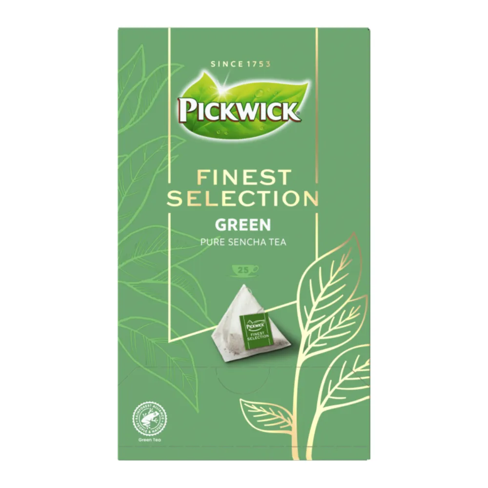 Pickwick Finest Selection groene thee doosje