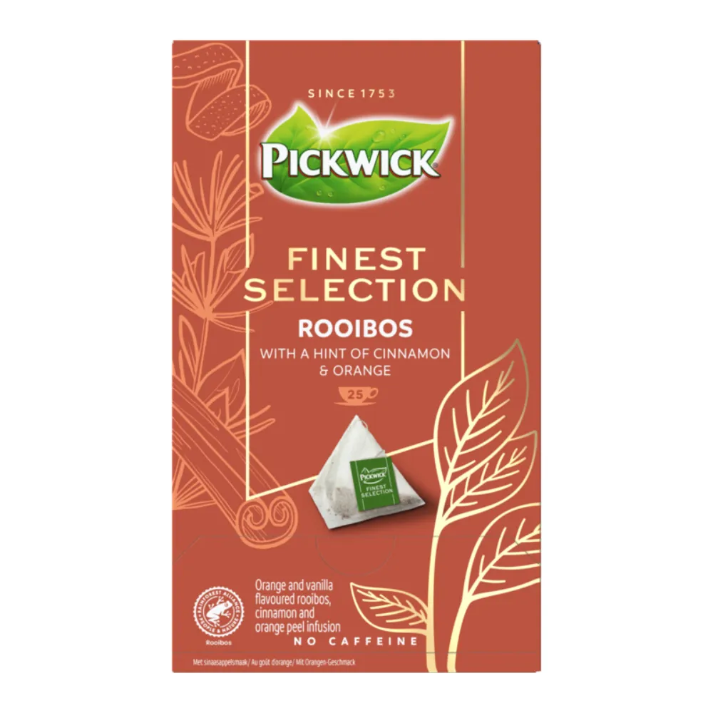 Pickwick Finest Selection Rooibos theedoosje voorkant