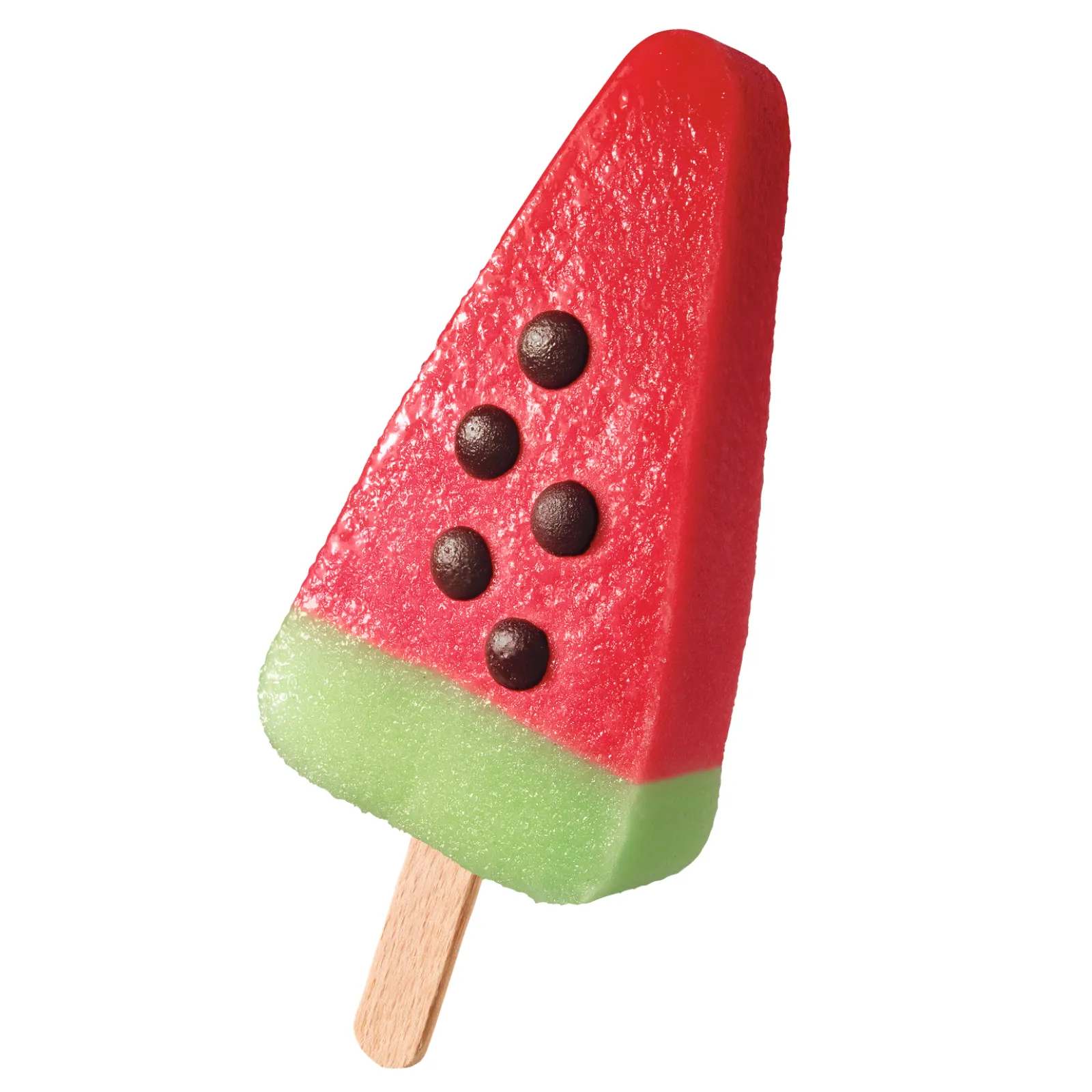 Watermeloen ijsje driehoekig voorkant