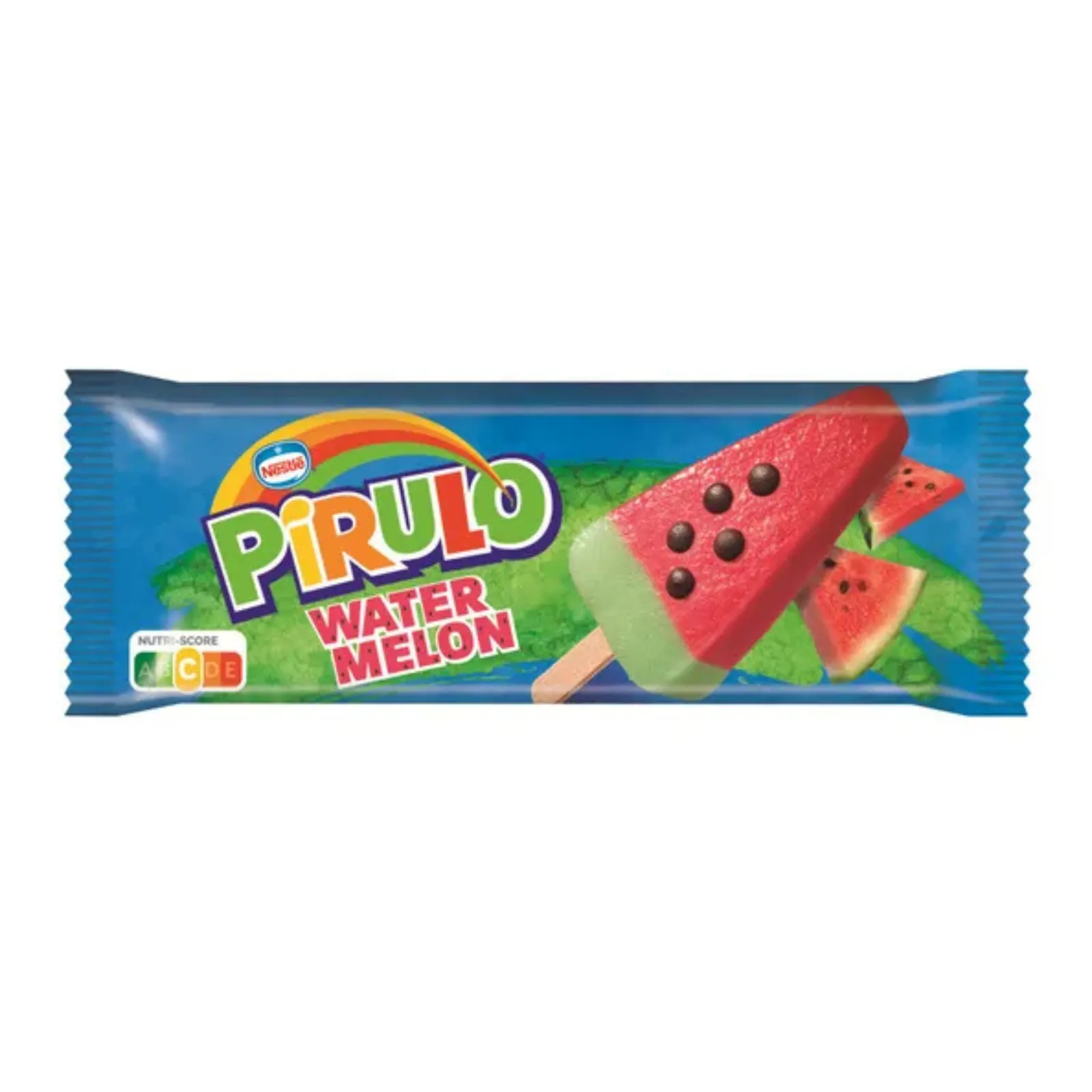 Pirulo watermeloen ijsje zakje verpakking voorkant