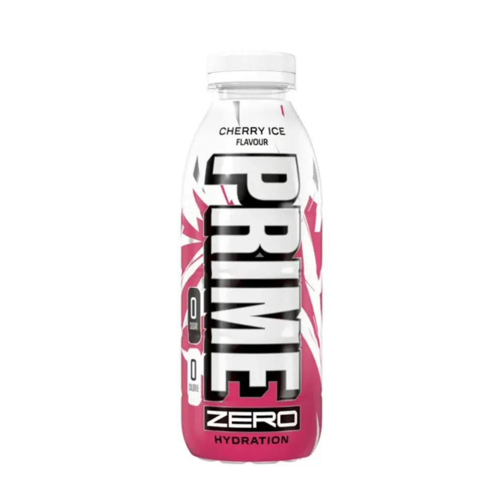 Prime Hydration Ice Red Chill fles