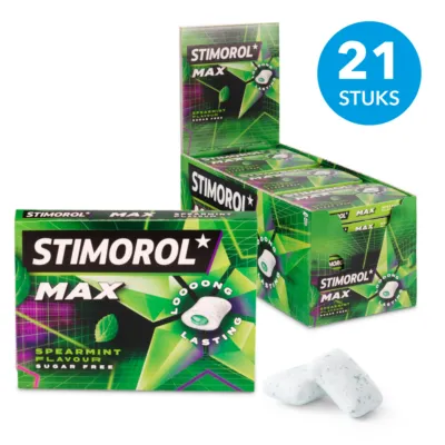 Stimorol Max Spearmint (21x 20gr)