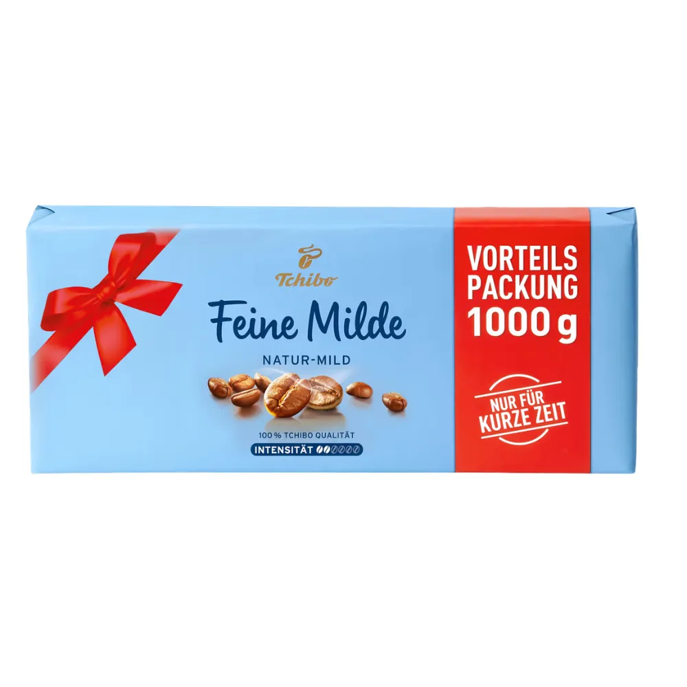 Tchibo Feine Milde Bonen (1 kg) voorkant