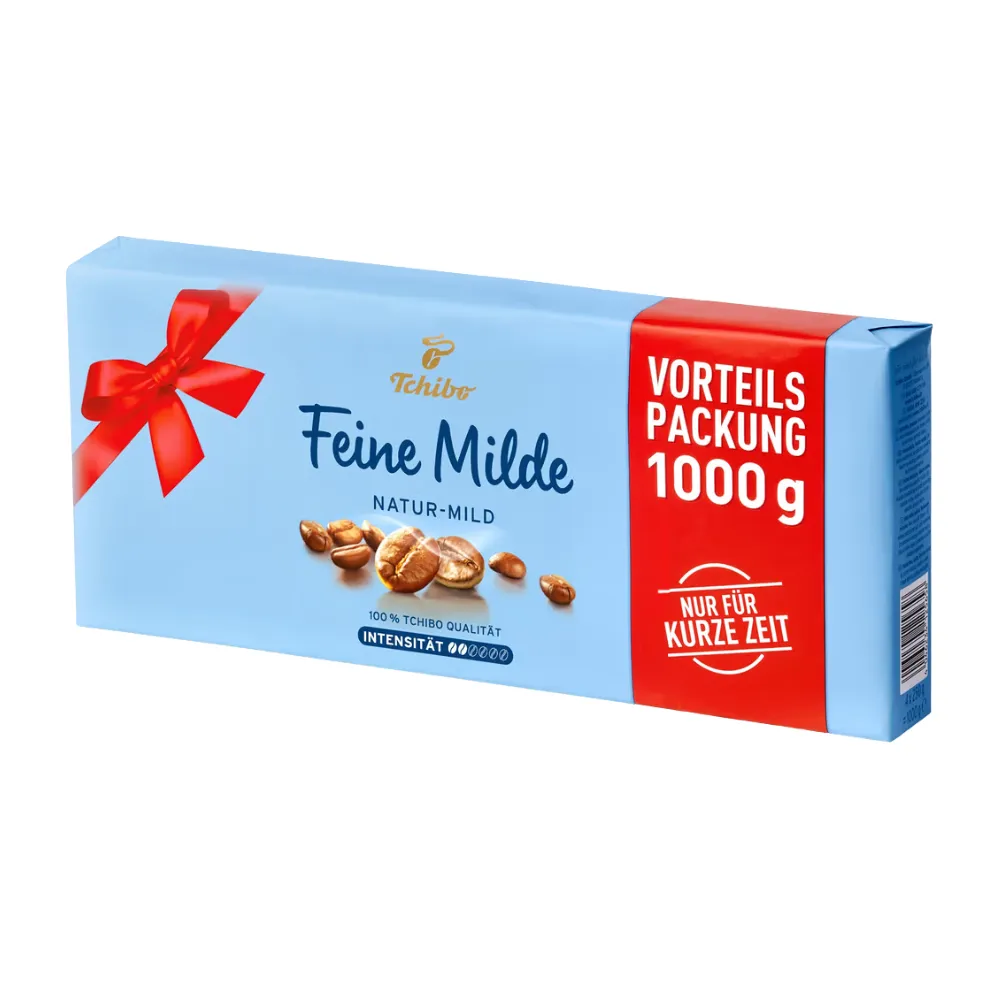 Tchibo Feine Milde Bonen zijkant