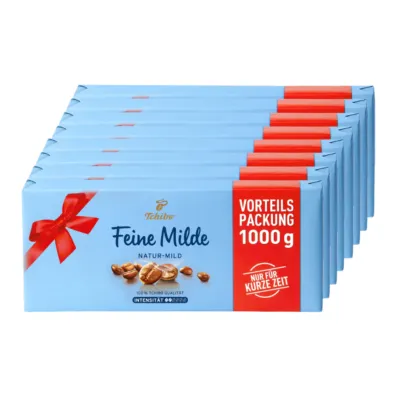 Tchibo Feine Milde Bonen multipack voorkant
