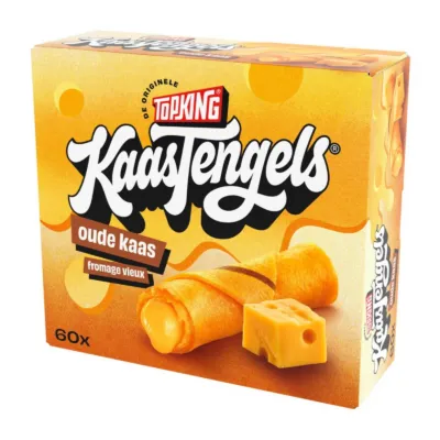 Topking kaasstengels oude kaas omdoos