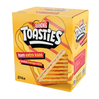 Tpoking toasties ham kaas extra voorkant doos