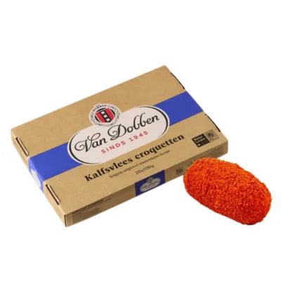 Van Dobben kalfsvleeskroketten voorkant