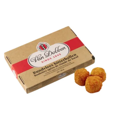 Van Dobben Beef Bitterballen Box vorne