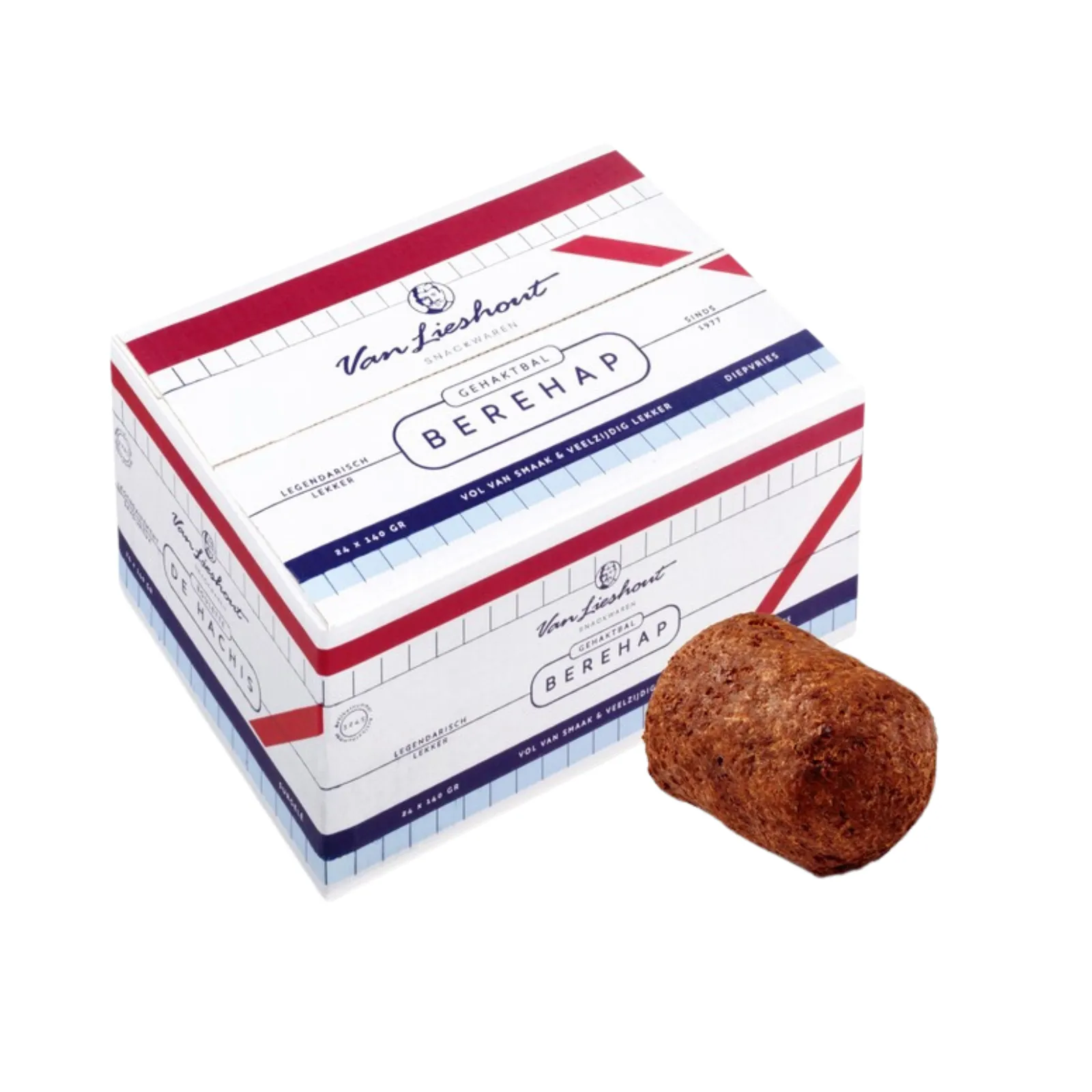 Berehap doos liggend voorkant