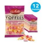 Van Melle Toffees Fruit Vegan Bag (12x225gr)