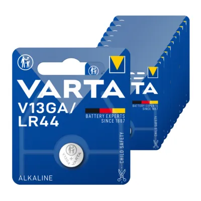 Varta V13GA/ LR44 Knoopcel Batterij (10 stuks)