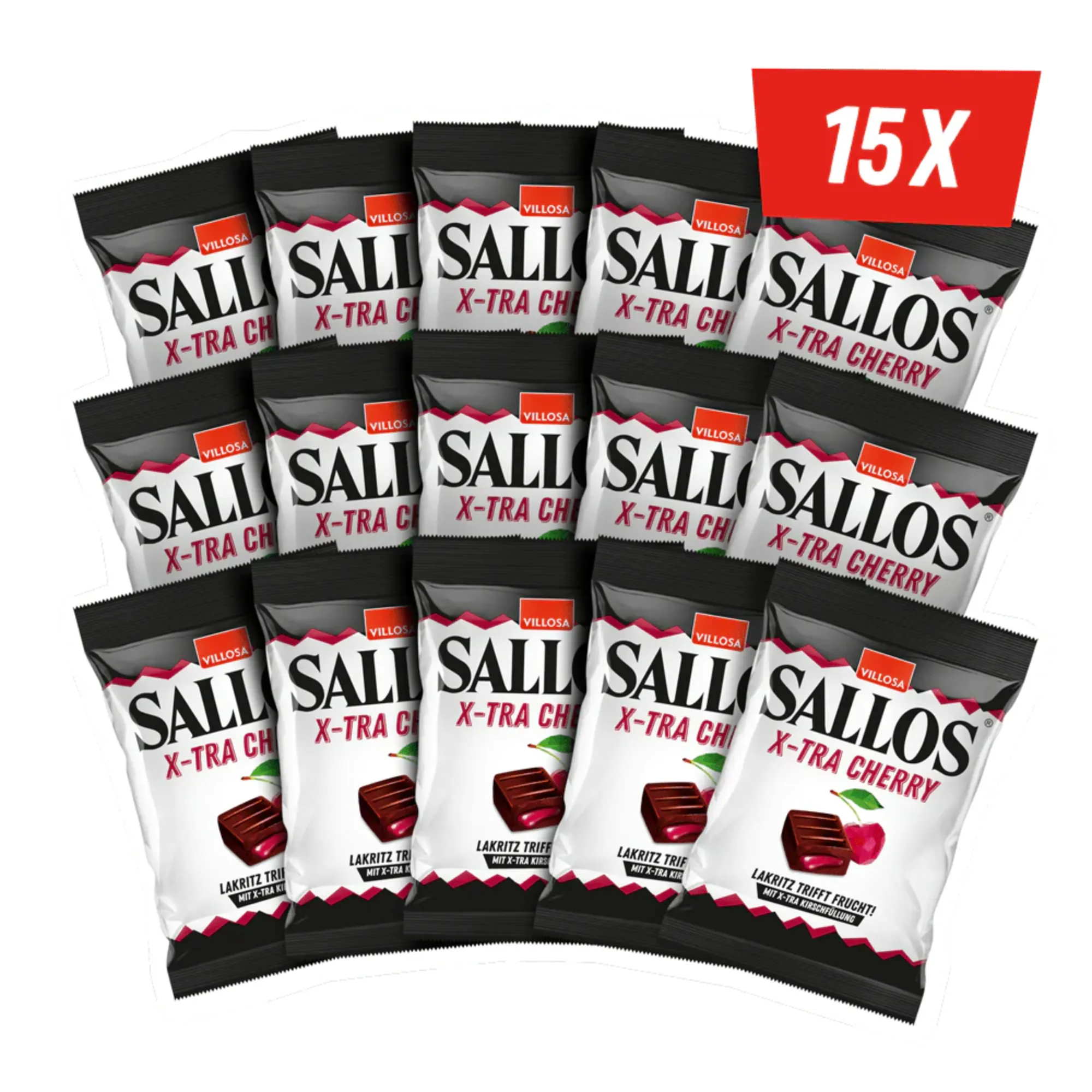 Villosa Sallos X-Tra Cherry 15 stuks