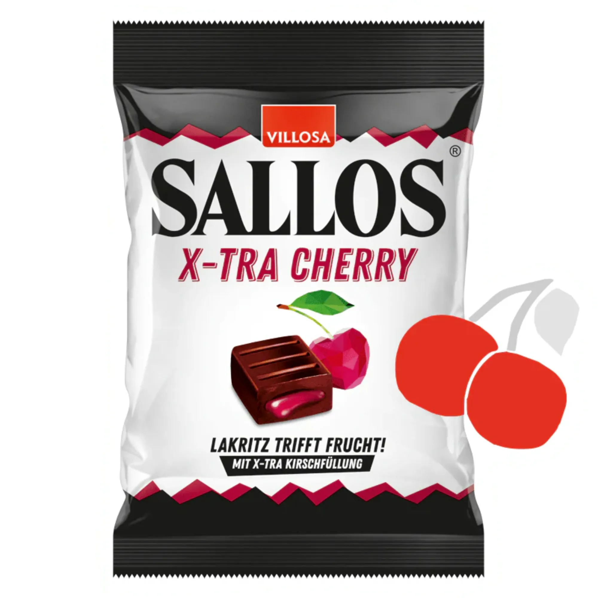 Villosa Sallos X-Tra Cherry met cherry