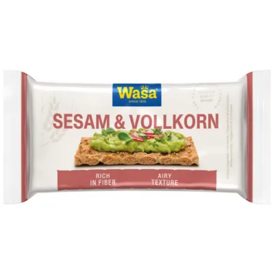 sesam volkoren wasa doos voorkant