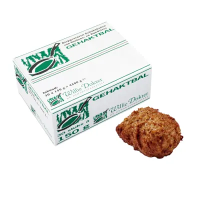 gehaktballen doos Willie Dokter voorkant